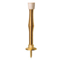 Tope Puerta Recto Flexible 3.1/2", Acero Bronceado