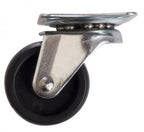 Rueda 40 mm Goma con Base Giratoria
