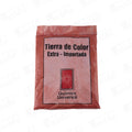 Tierra de color rojo 1kg.