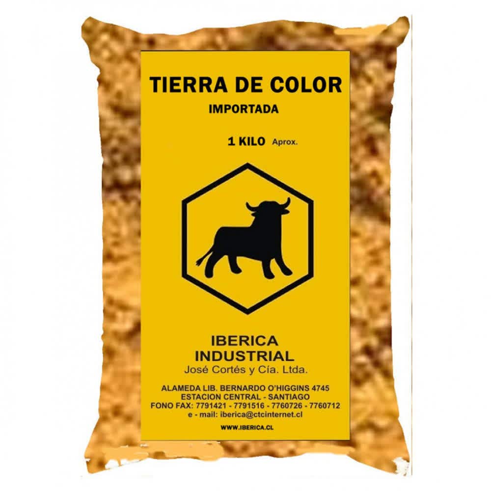 Tierra de color ocre 1kg.