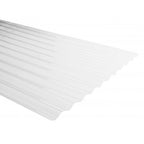 Policarbonato Onda Zinc Trans. Std 81x300x0.5