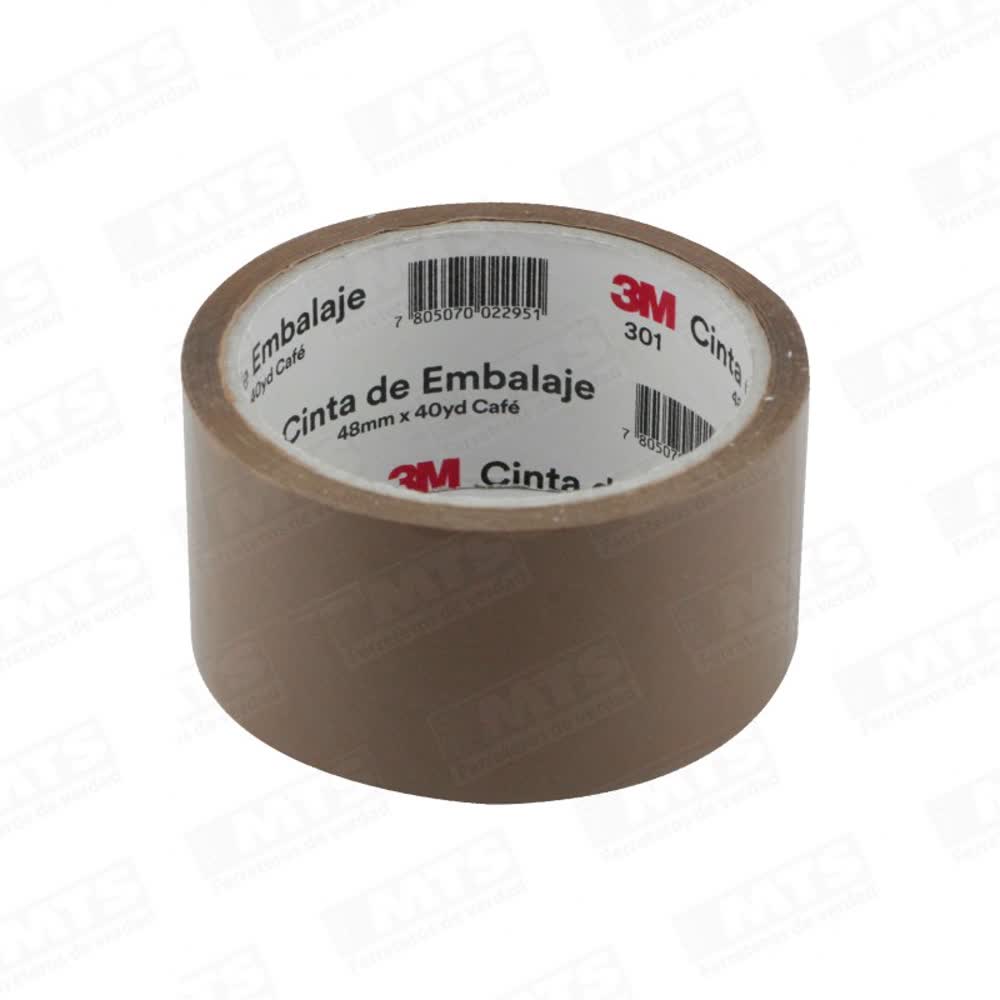 Cinta embalaje cafe 48 mm x 40 mts