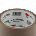 Cinta embalaje cafe 48 mm x 40 mts