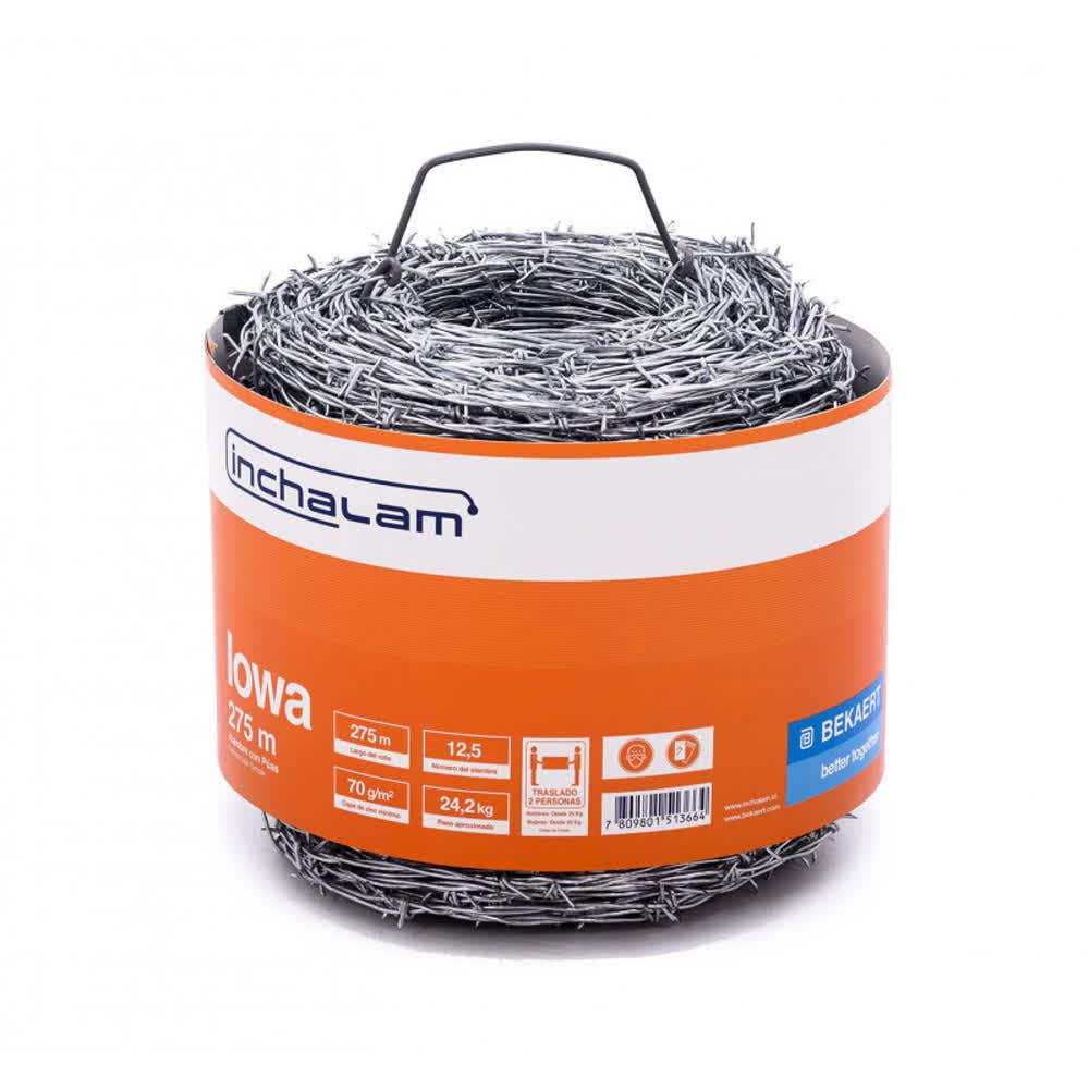 Alambre pua 14 x 100 mts