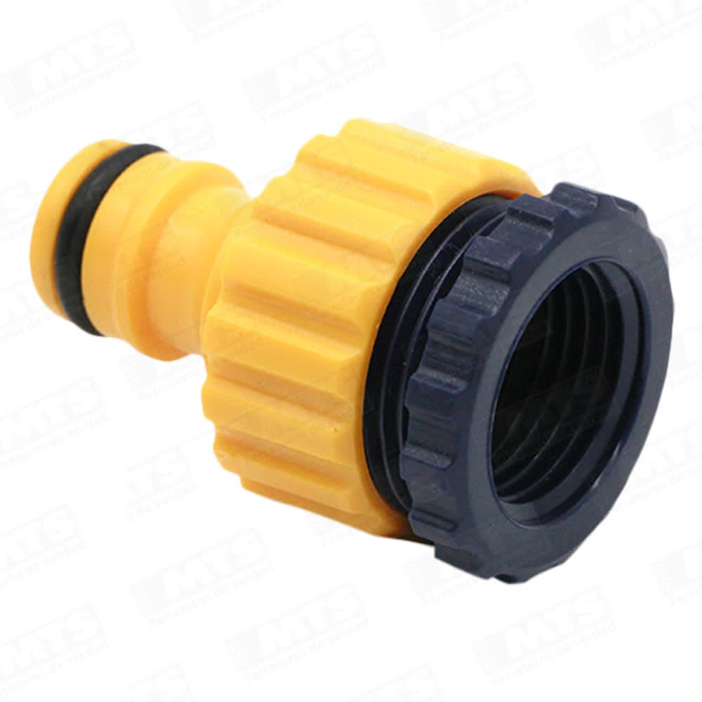 Adaptador manguera llave jardin  1/2-3/4