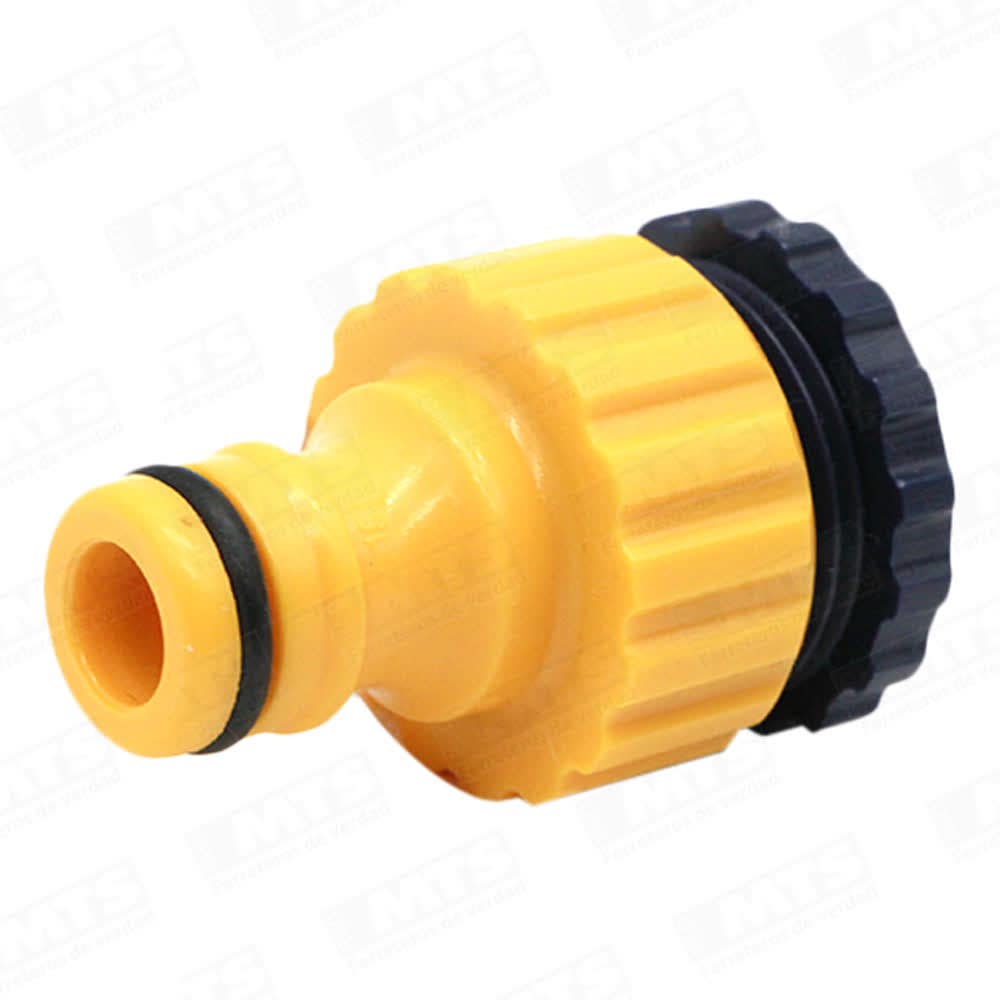 Adaptador manguera llave jardin  1/2-3/4