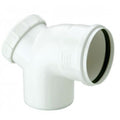 Codo registro  87.5 110mm blanco