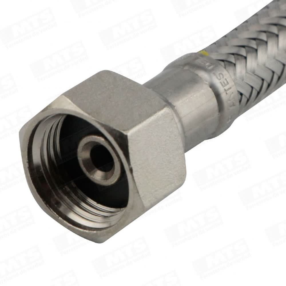 Flexible regulador gas 100cms hihi 1/2x3/8