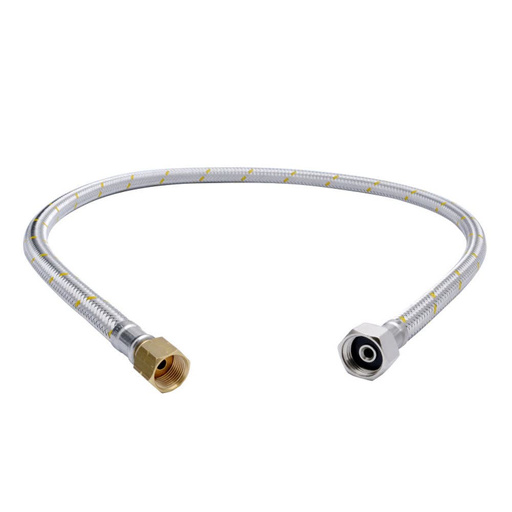 Flexible regulador gas 100cms hihi 1/2x3/8