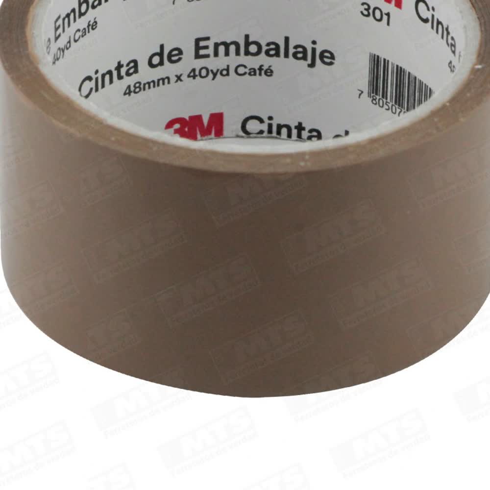 Cinta embalaje cafe 48 mm x 40 mts