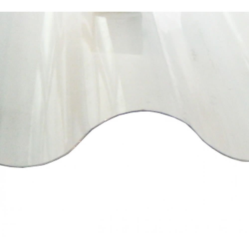 Policarbonato Onda Zinc Trans. Std 81x300x0.5