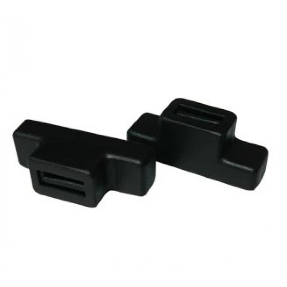 Soporte Barra Kárdex Negro