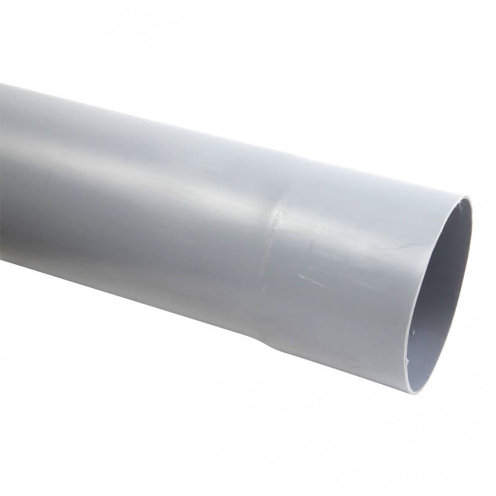 Tubo pvc san.gris   50mmx1mt