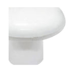 Perilla 38 mm Cromado Blanco