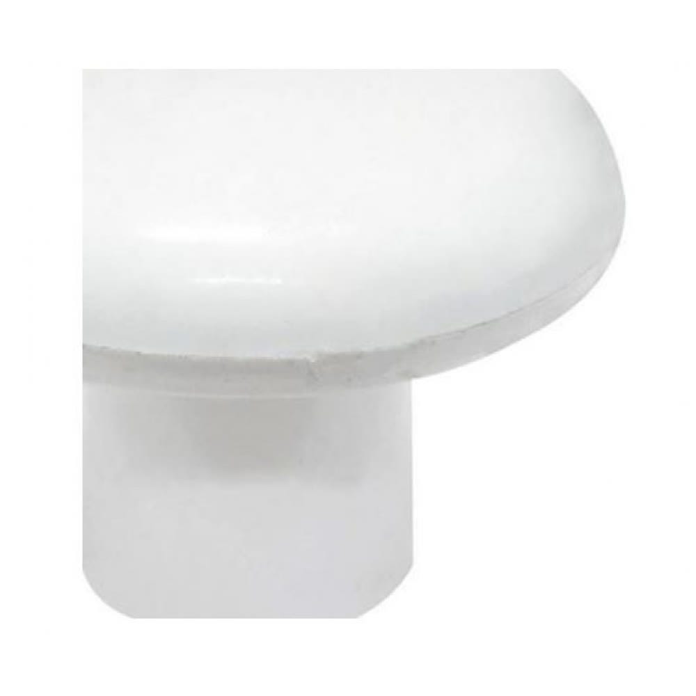 Perilla 38 mm Cromado Blanco