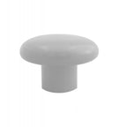 Perilla 38 mm Cromado Blanco