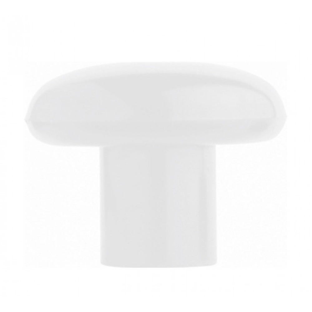 Perilla 38 mm Cromado Blanco