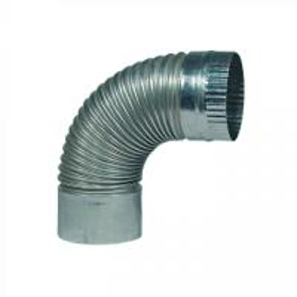 Codo galvanizado 4"  (6-8)