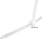 Amarra cable 430x4.8 blanco