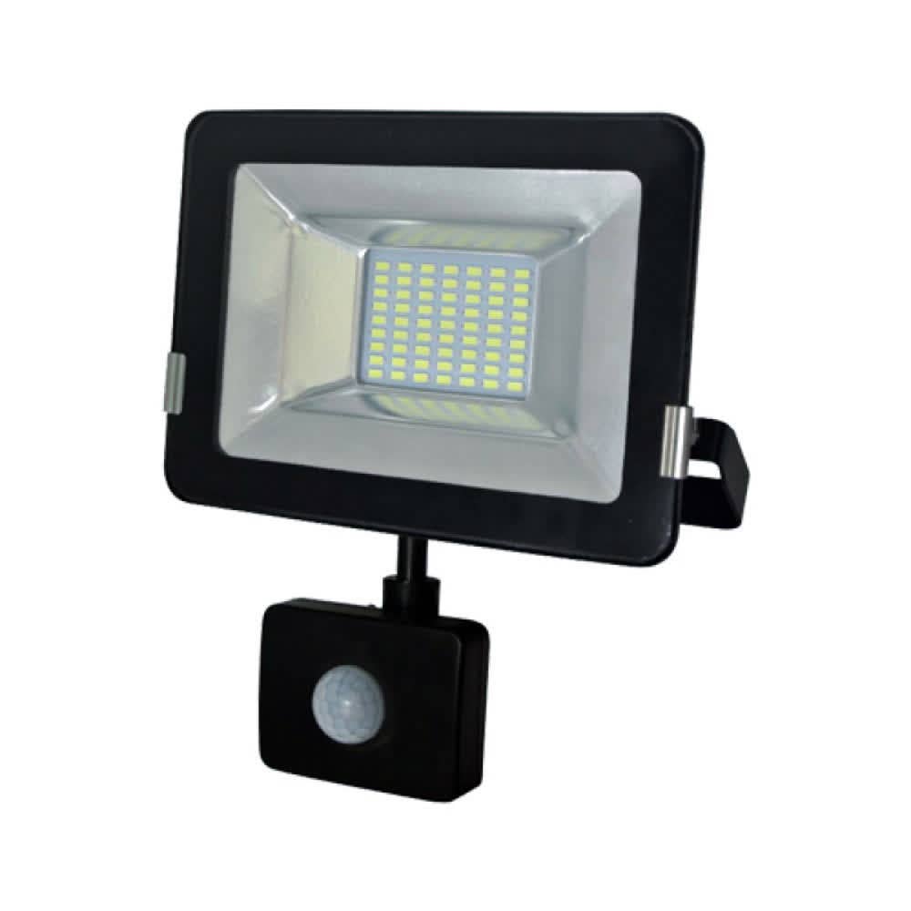 Foco exterior led 20w c/sensor