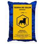 Tierra de color azul 1kg.