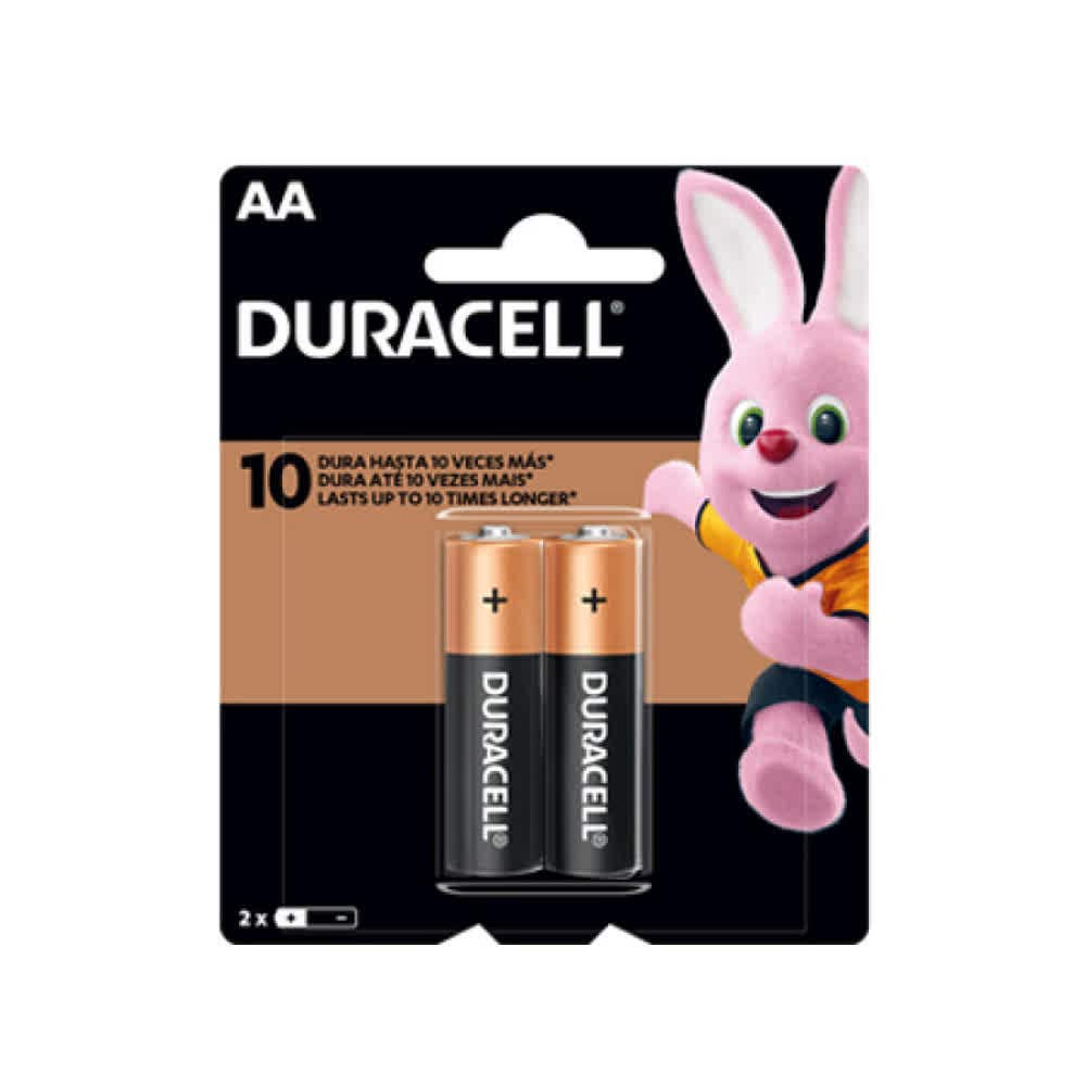 Pila  aa duracell x 2un