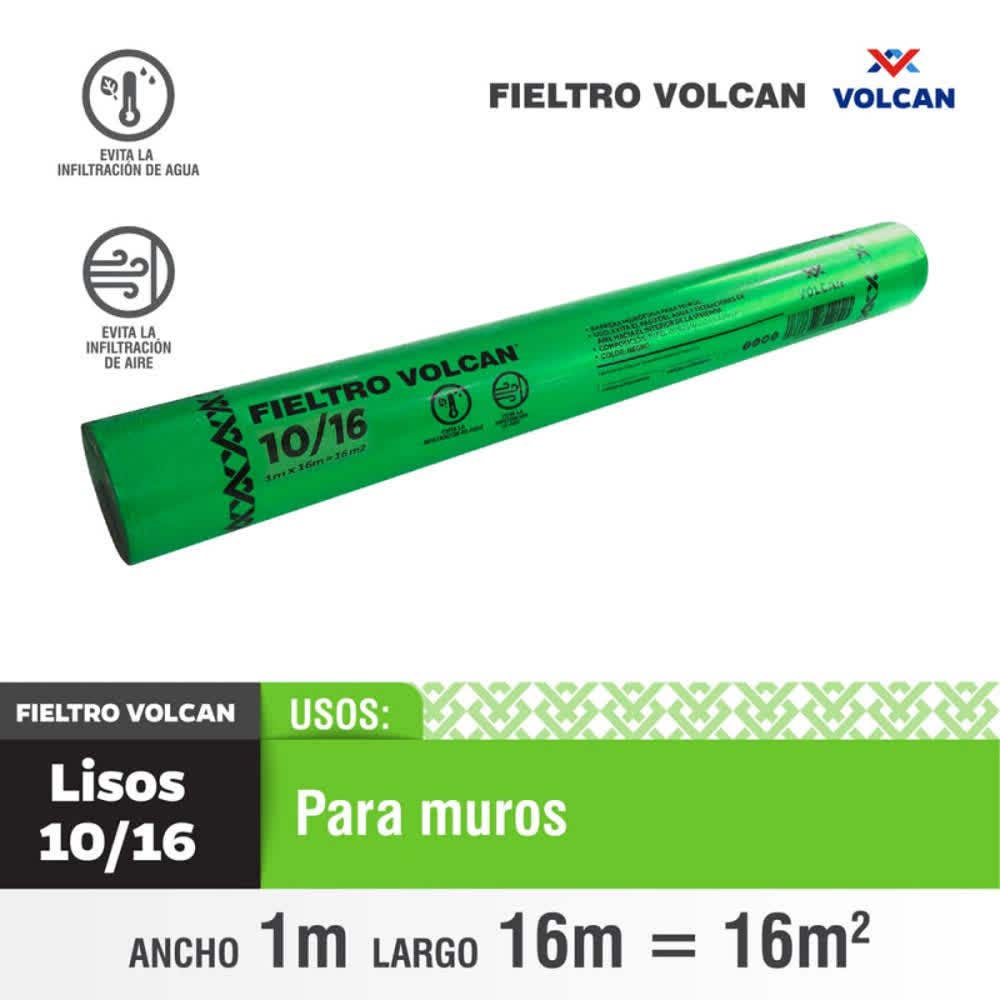 Fieltro  10/16 rollo 16mts