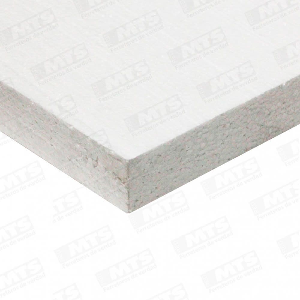 Poliestireno Expandido 30mm 0.50x1.0mt.