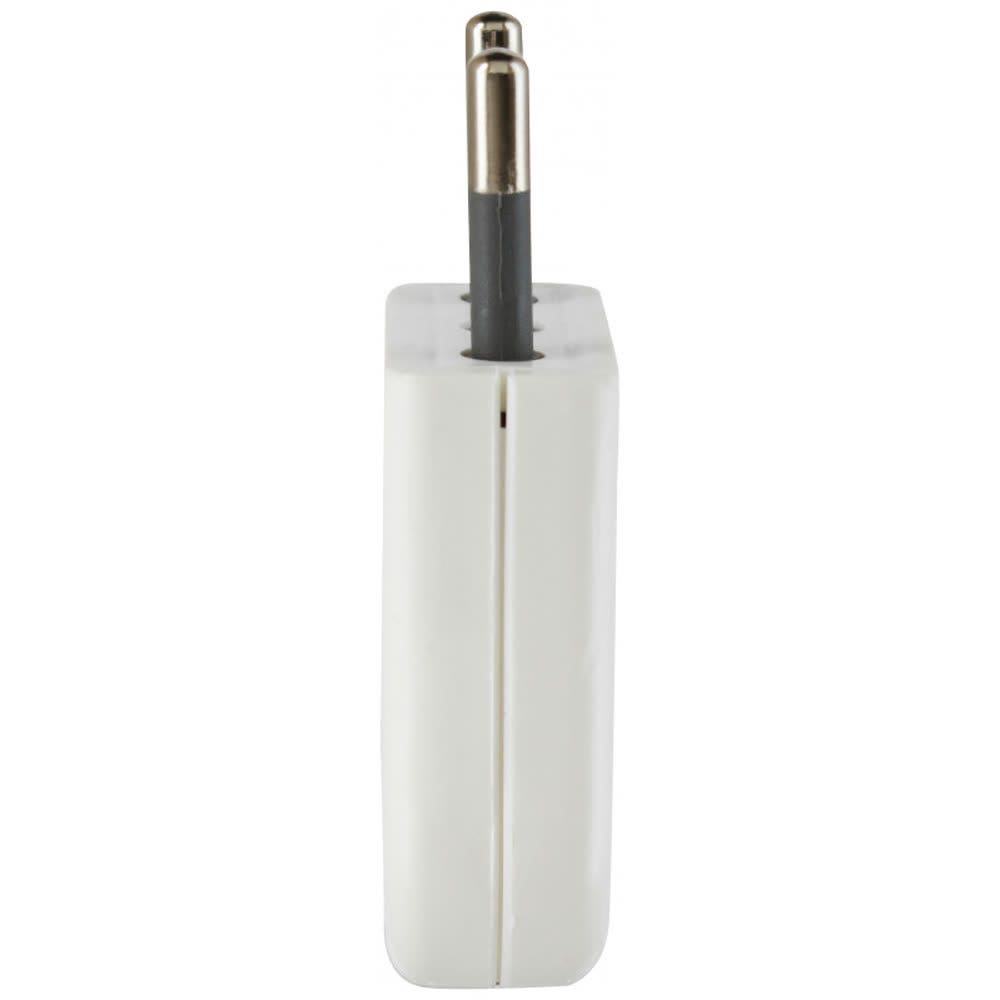 Enchufe macho convertible 10a 2p     blanco