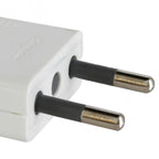 Enchufe macho convertible 10a 2p     blanco