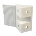 Escuadra Triangular Doble Blanco