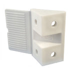 Escuadra Triangular Doble Blanco