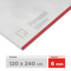 Fibrocemento 1.20 x 2.40 x 6.0 mm