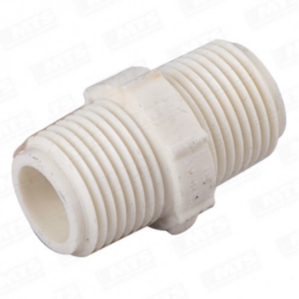 Niple paralelo pvc 1/2  20mm he-