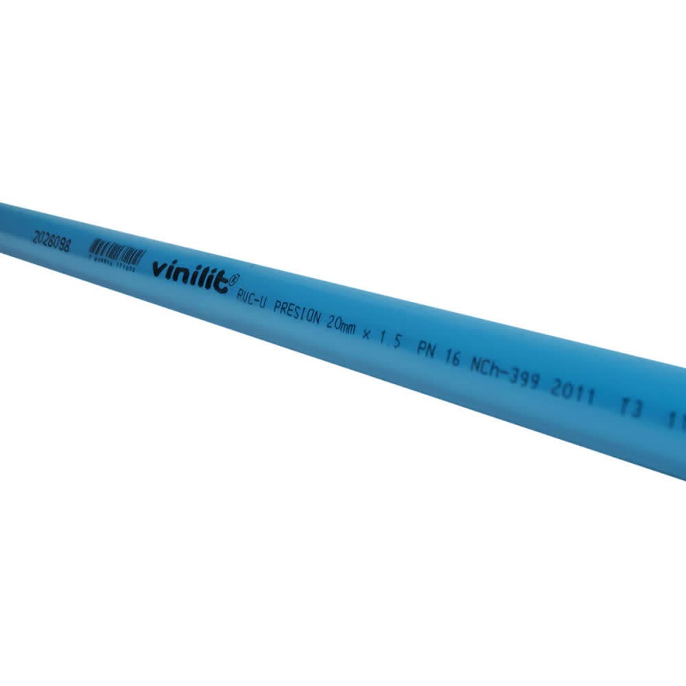 Tubo Pvc Hidr. 20mmx3mt C16