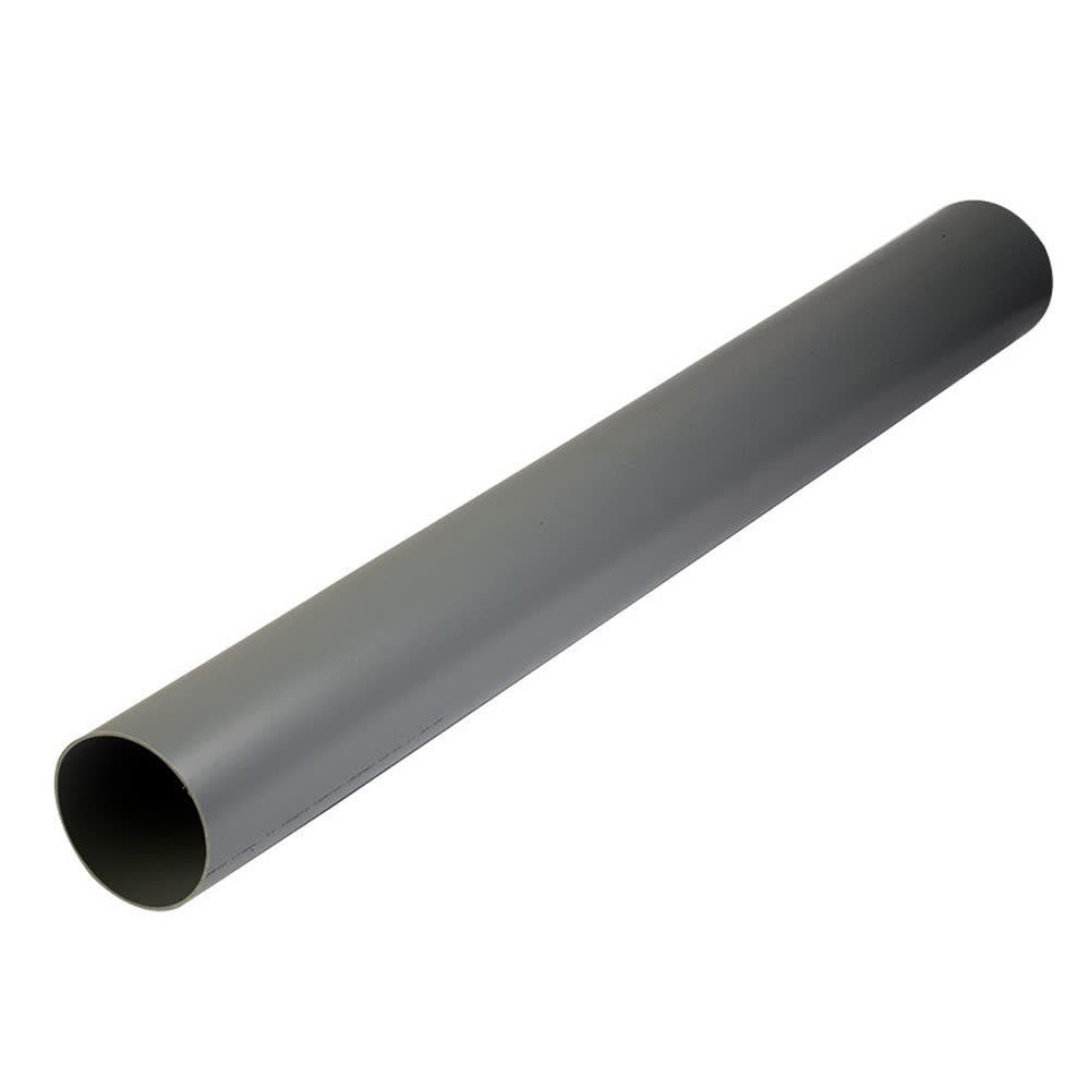 Tubo pvc san.gris   75mmx1mt