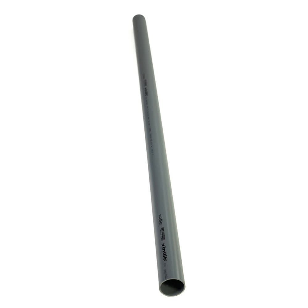 Tubo pvc san.gris 110mmx1mt