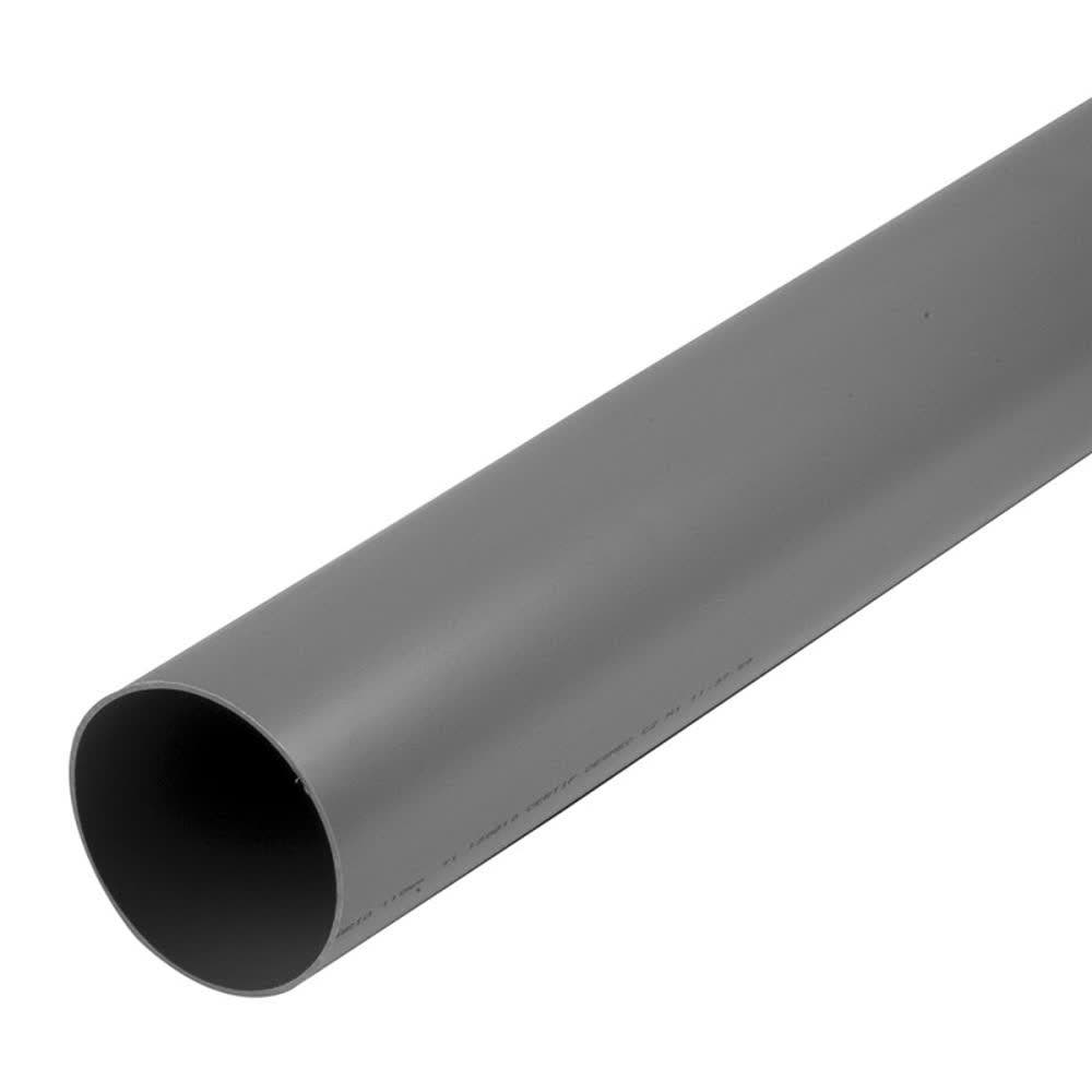 Tubo pvc san.gris 110mmx1mt