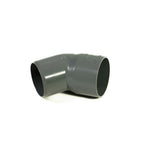 Codo san.gris 45   40mm