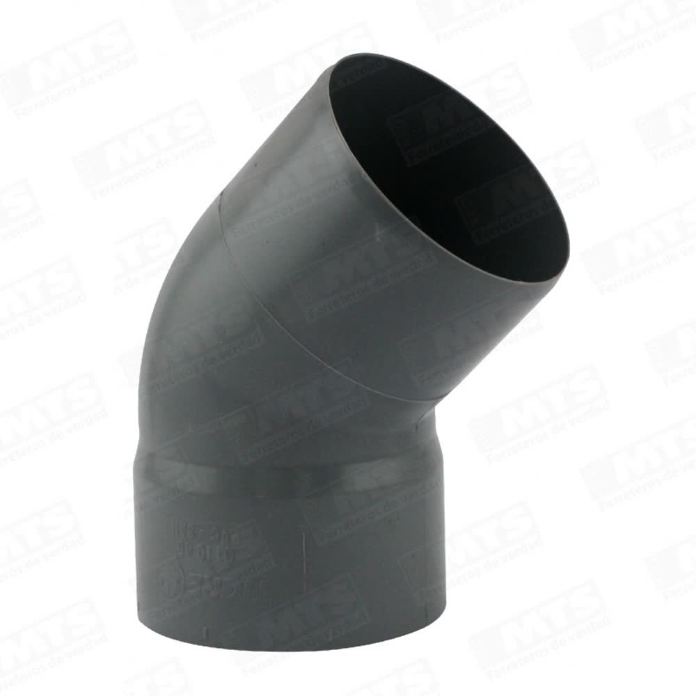 Codo san.gris 45 110mm