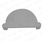Tapa canaleta universal blanca