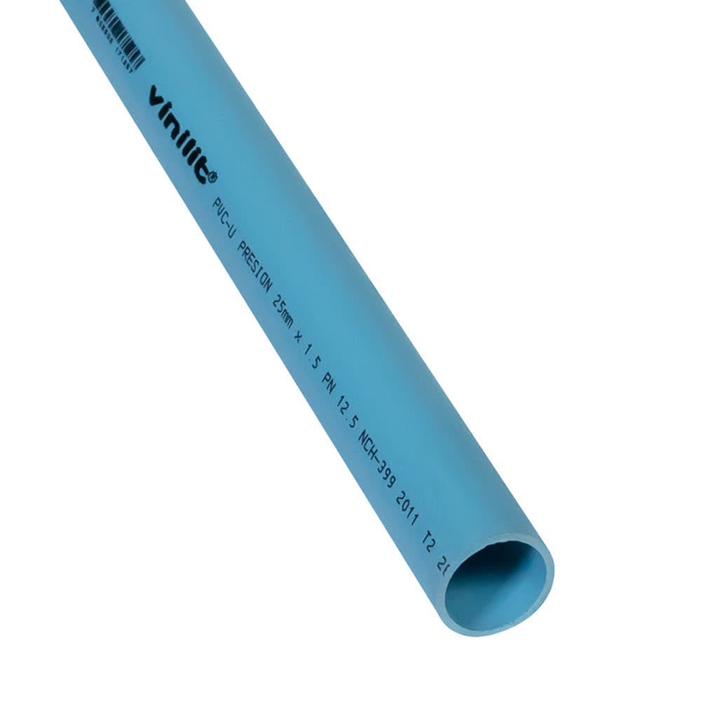 Tubo Pvc Hidr. 25mmx6mt C12.5