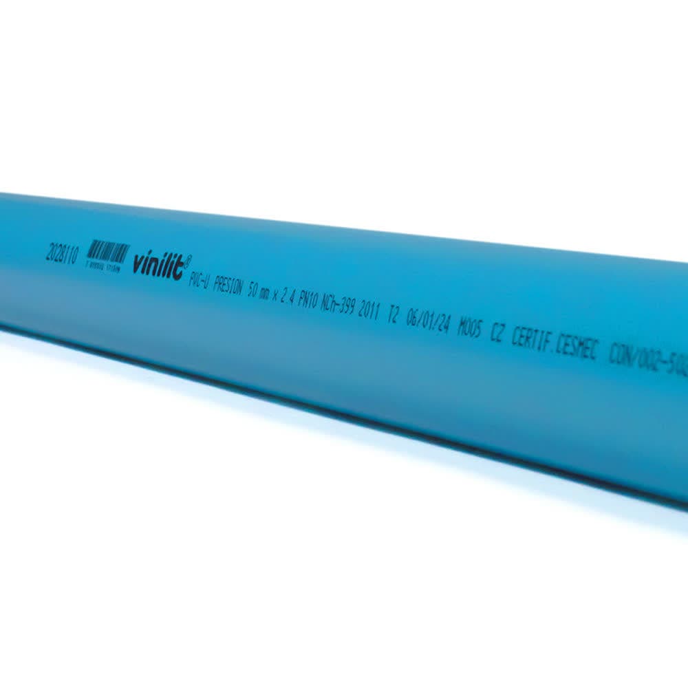 Tubo Pvc Hidr. 50mmx6mt C10
