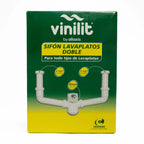 Conexion Lavaplatos Doble Entrada Con Sifon