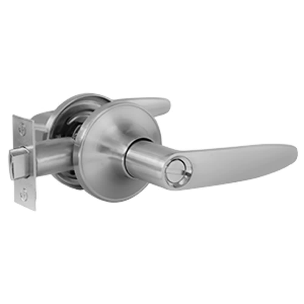 CERRADURA TUB. 8014 BAÑO.DORM A.INOX. C/M (F.M.D.)
