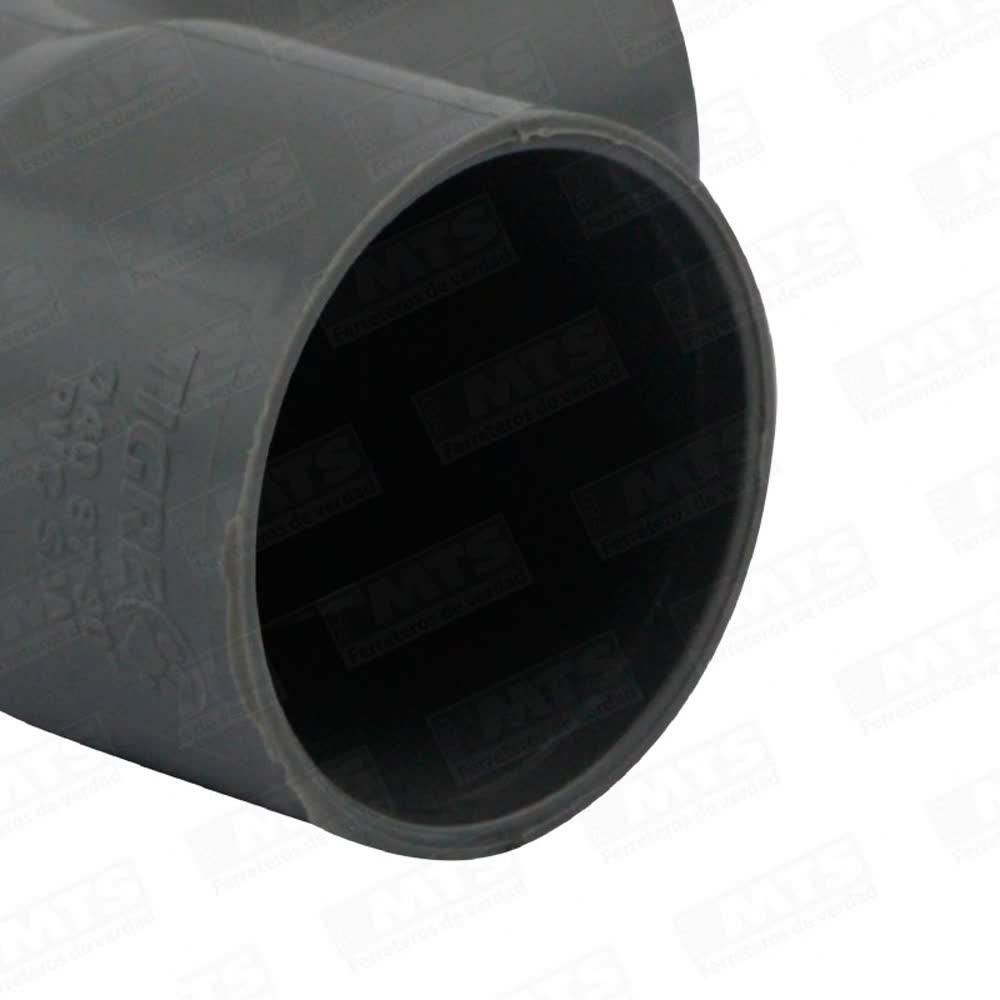 Codo san.gris 87.5   40mm