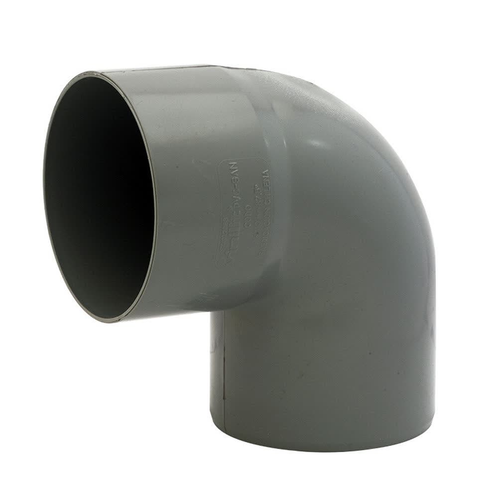 Codo san.gris 87.5   40mm
