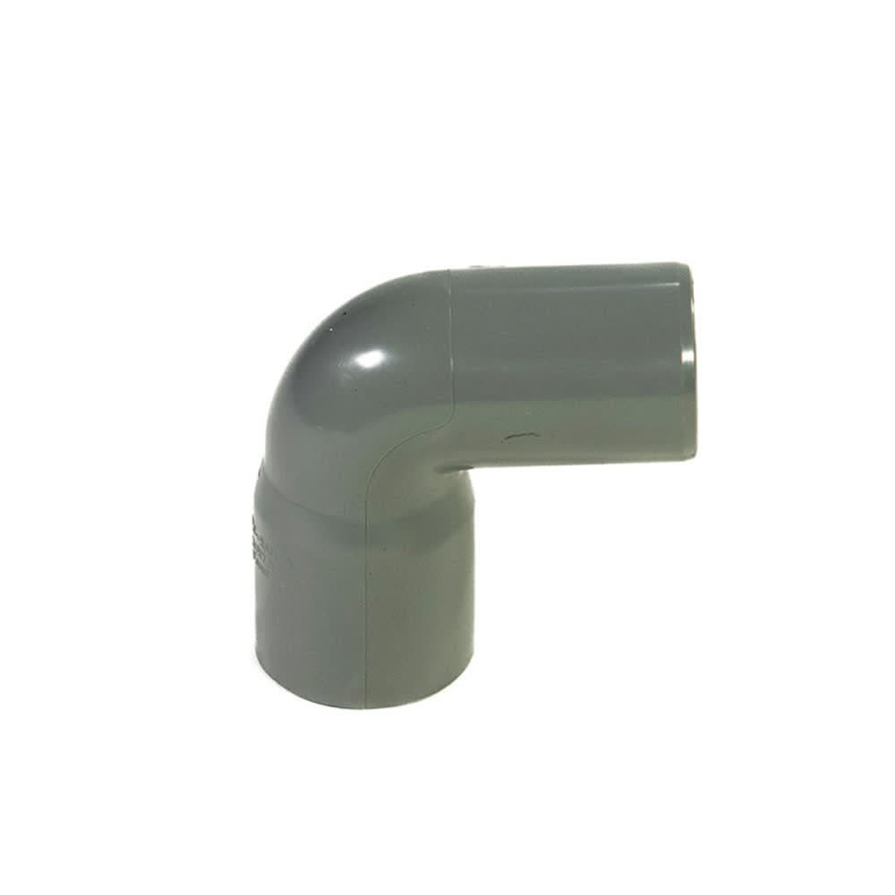 Codo san.gris 87.5   40mm