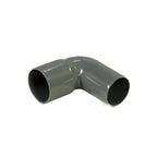 Codo san.gris 87.5   40mm