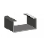 Canal c-90x38x12x0.85mm x 6mts (2x4)